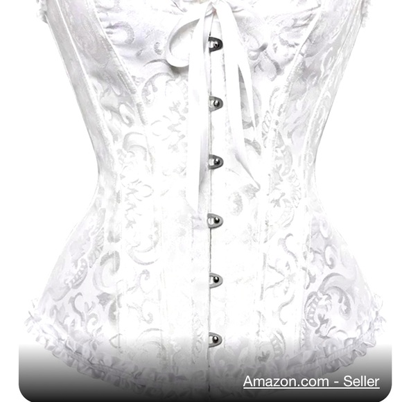 White bustier corset - Picture 2 of 5